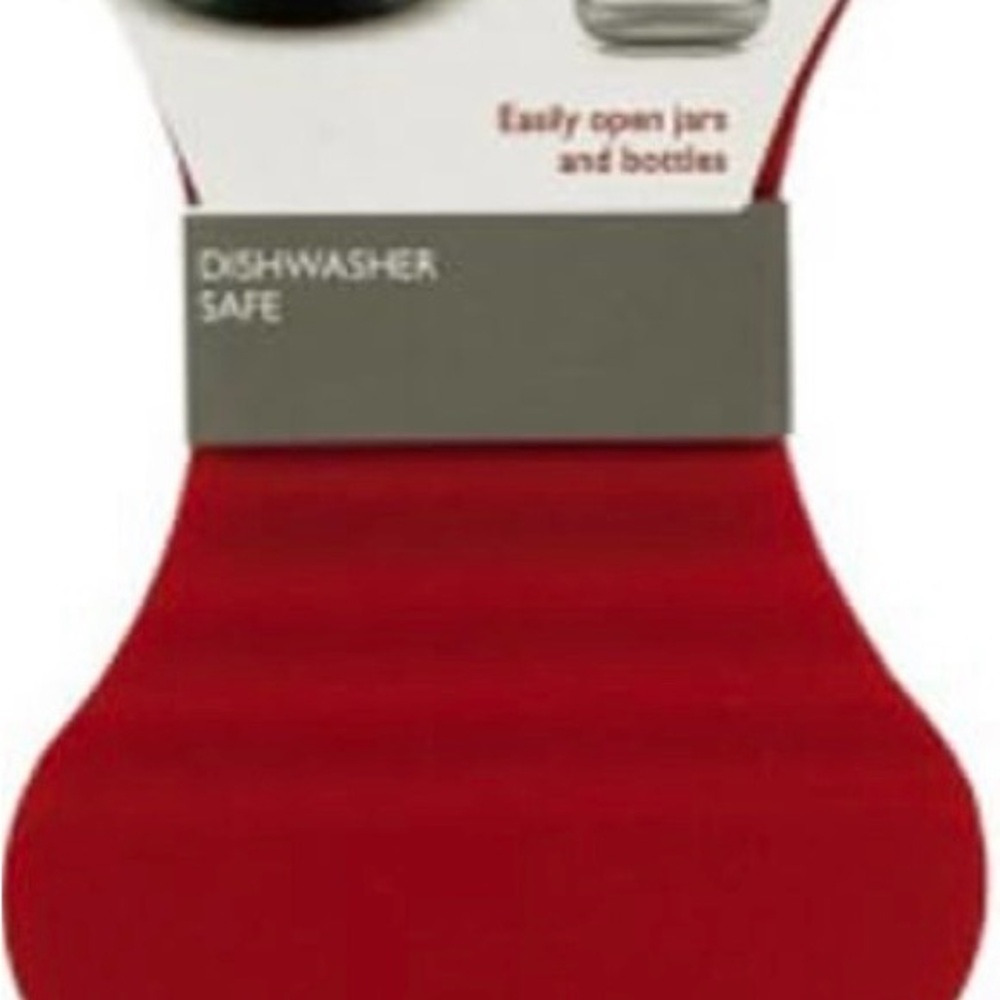 Red Silicone Jar Opener